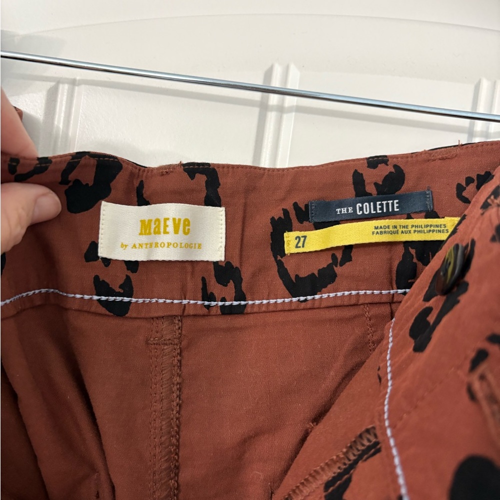 Anthropologie Maeve The Colette cropped pants - Picture 2 of 2